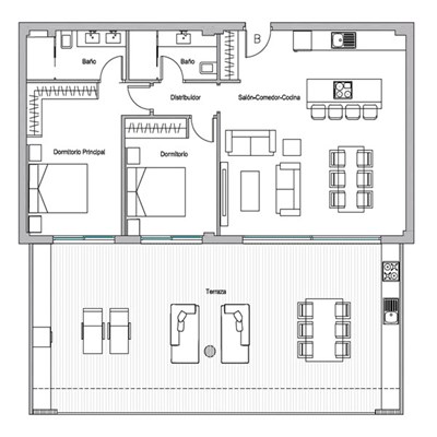 2 Bed | 2 Bath Apartments property - Image 1