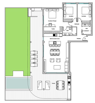 2 bed | 2 bath Garden Villas property - Image 1