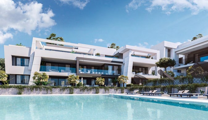 Sustainable Design and Sea Views, Estepona from €317,500