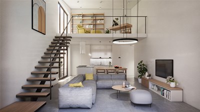 3 Bed, 2 Bath Mezzanine Villa property - Image 1