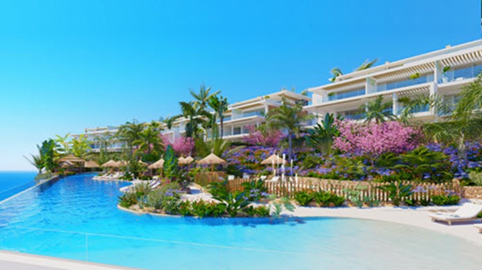 High-end Apartments with ocean views from €199,000