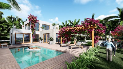 Three bedroom, three bathroom villas property - Image 1