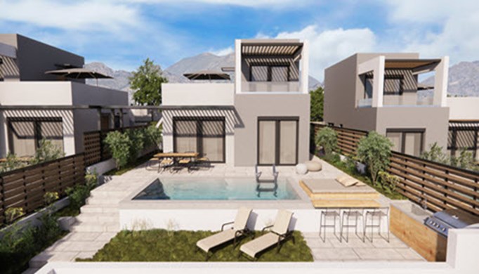 High-end villas with unobstructed sea views From €265.000