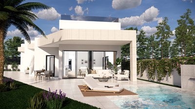 Luxury Single Storey 3 or 4 Bed/ 3 Bath Villa with Private Pool property - Image 1