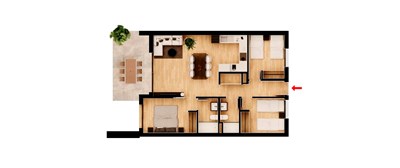 3 Bed Apartment property - Image 1